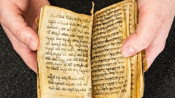 Oldest Jewish book in the world on display at Museum of the Bible ahead of Rosh Hashanah
