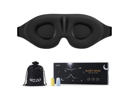 I'm an insomniac and this $20 sleep mask actually helps me get some shut-eye