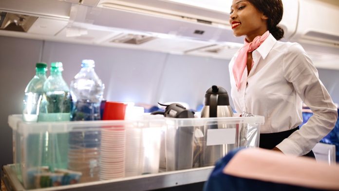 Flight passengers ask if travelers can get whole cans of soda vs