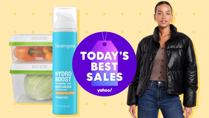 Today's best sales: 55% off Neutrogena moisturizer and 70% off an Old Navy coat