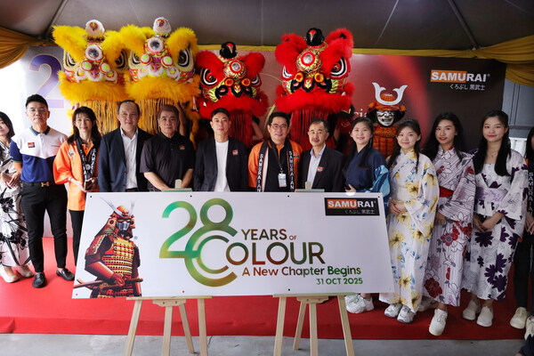 SAMURAI Paint Celebrates 28 Years of Excellence with the Launch of Its First-Ever Car Spray Paint Series