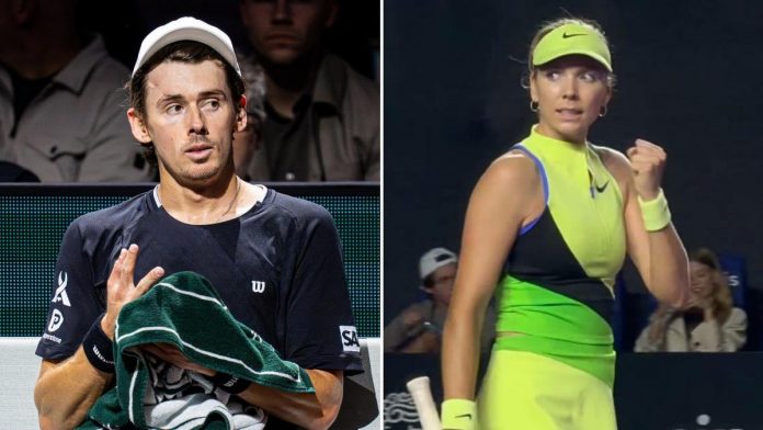 Alex de Minaur on his way out of Mexico after shock Acapulco defeat as fiancee Katie Boulter wins in Merida