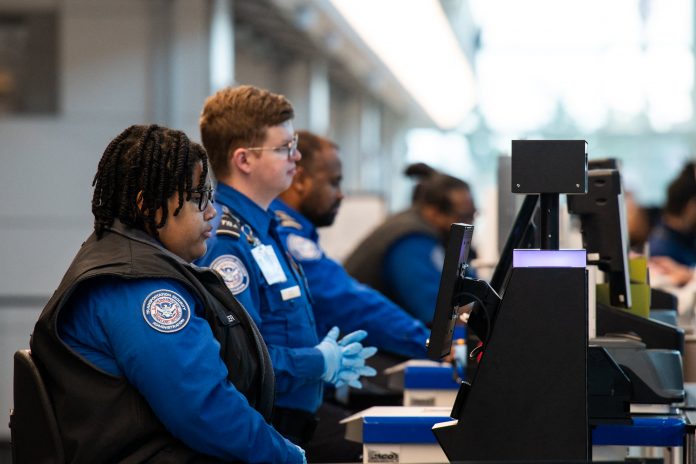 TSA officers will start getting paychecks as early as Monday, DHS says