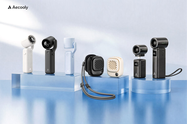 Aecooly Unveils 2026 Personal Cooling Series, Redefining Portable Comfort