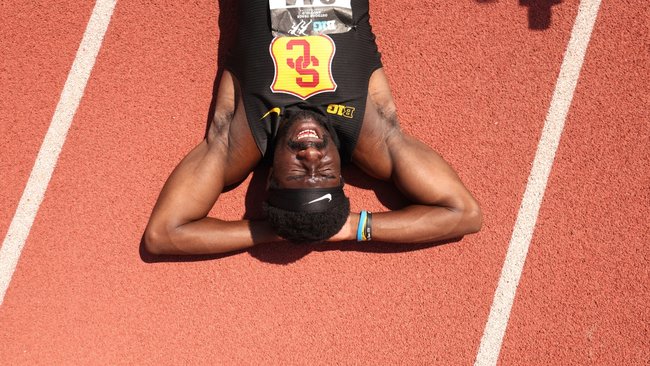 New Aussie sprint sensation Eddie Nketia clocks blazing 9