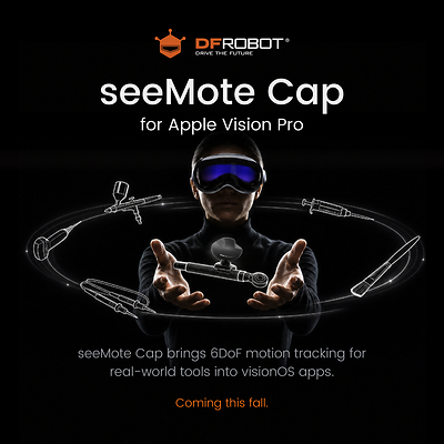 DFRobot Introduces seeMote Cap and seeMote Cube for Apple Vision Pro Developers