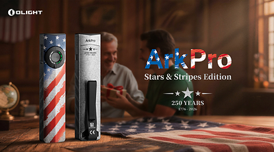 Olight Launches ArkPro Stars & Stripes to Celebrate America's 250th Anniversary and Honor Fathers