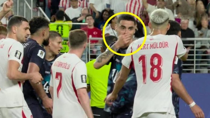 Socceroos’ World Cup group blown open as winners Paraguay rocked by historic red card for Miguel Almiron