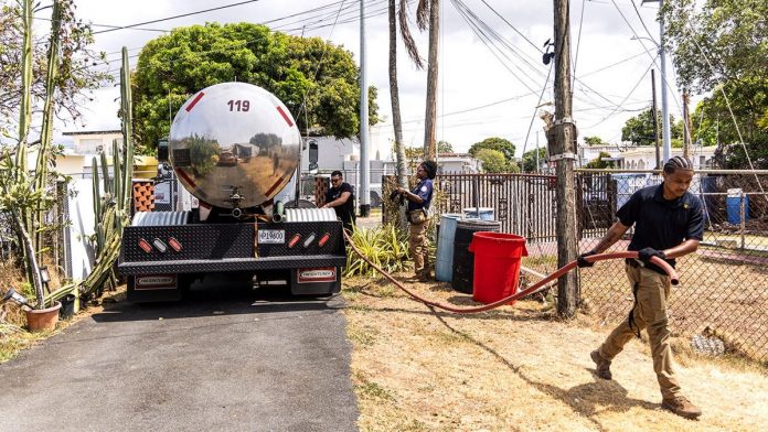 Caribbean hot spot gripped by water crisis, and tourists scramble to reschedule plans