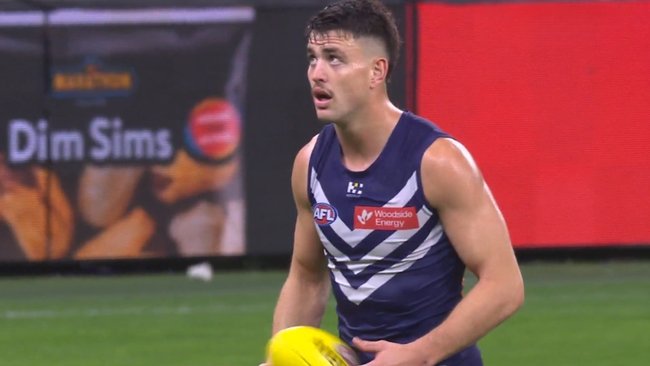 AFL set to introduce rule change in wake of time-wasting tactic by Fremantle forward Patrick Voss